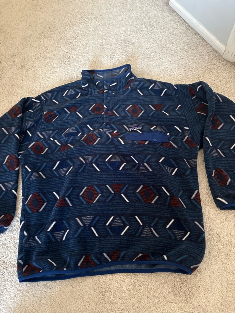 Patagonia snap fleece